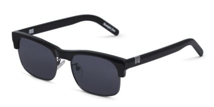 Muse Rangeline Shiny Black, Gunmetal glasses - Shiny Black / Gunmetal - Angle View
