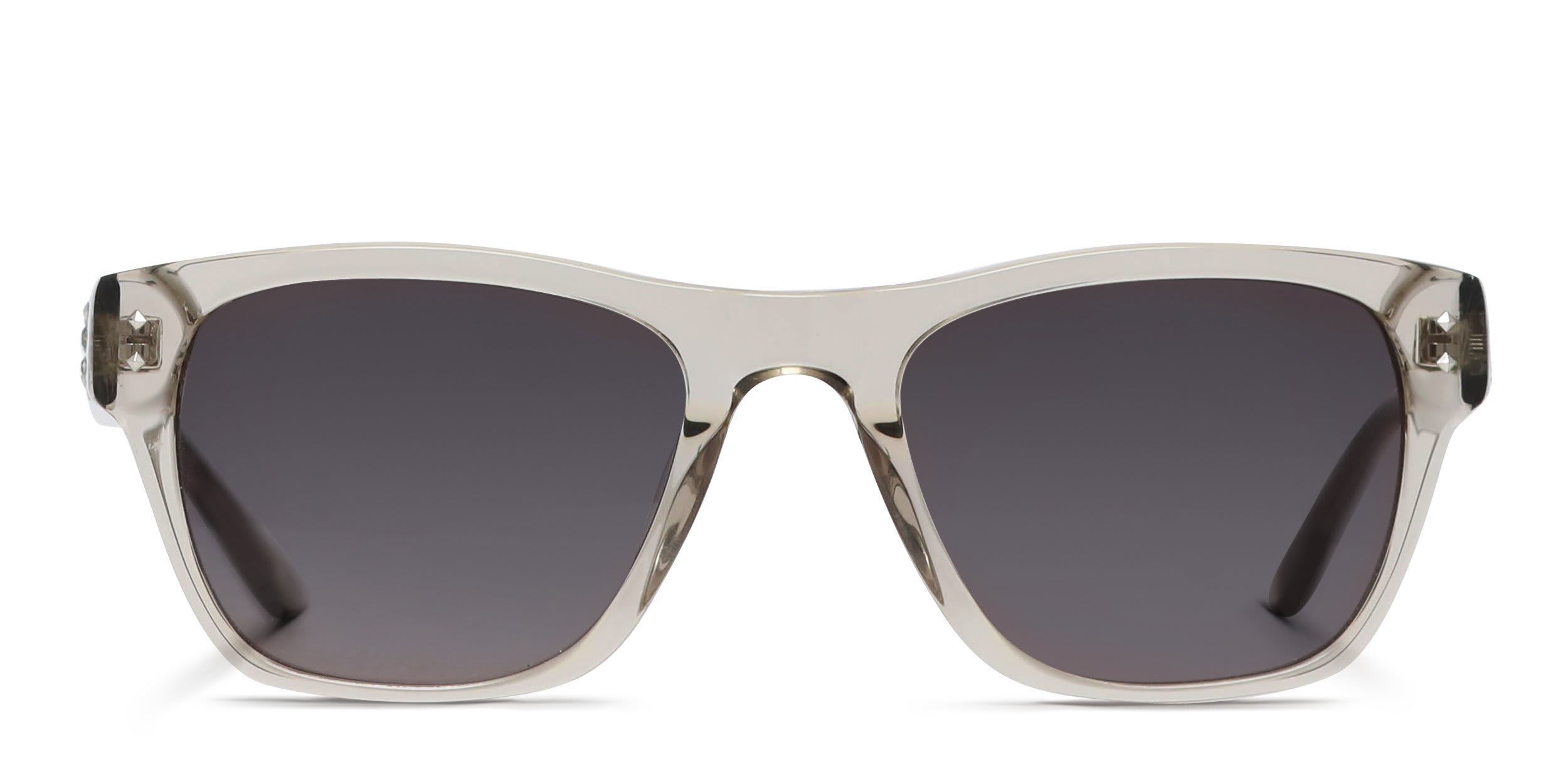 Amelia E. Lunara Beige glasses - Beige / Clear - Frontal View