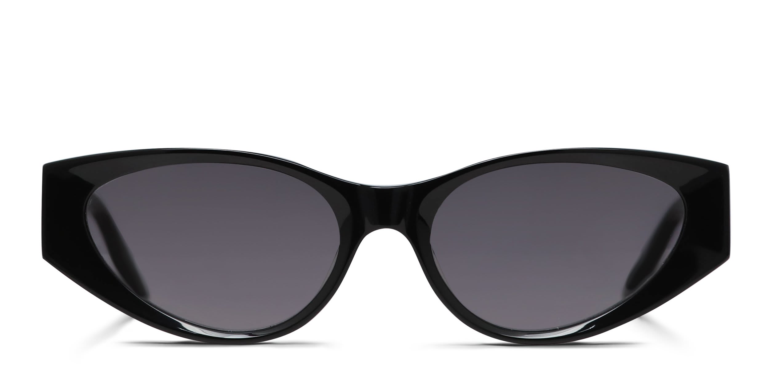 Amelia E. Andromeda shiny black eyeglasses