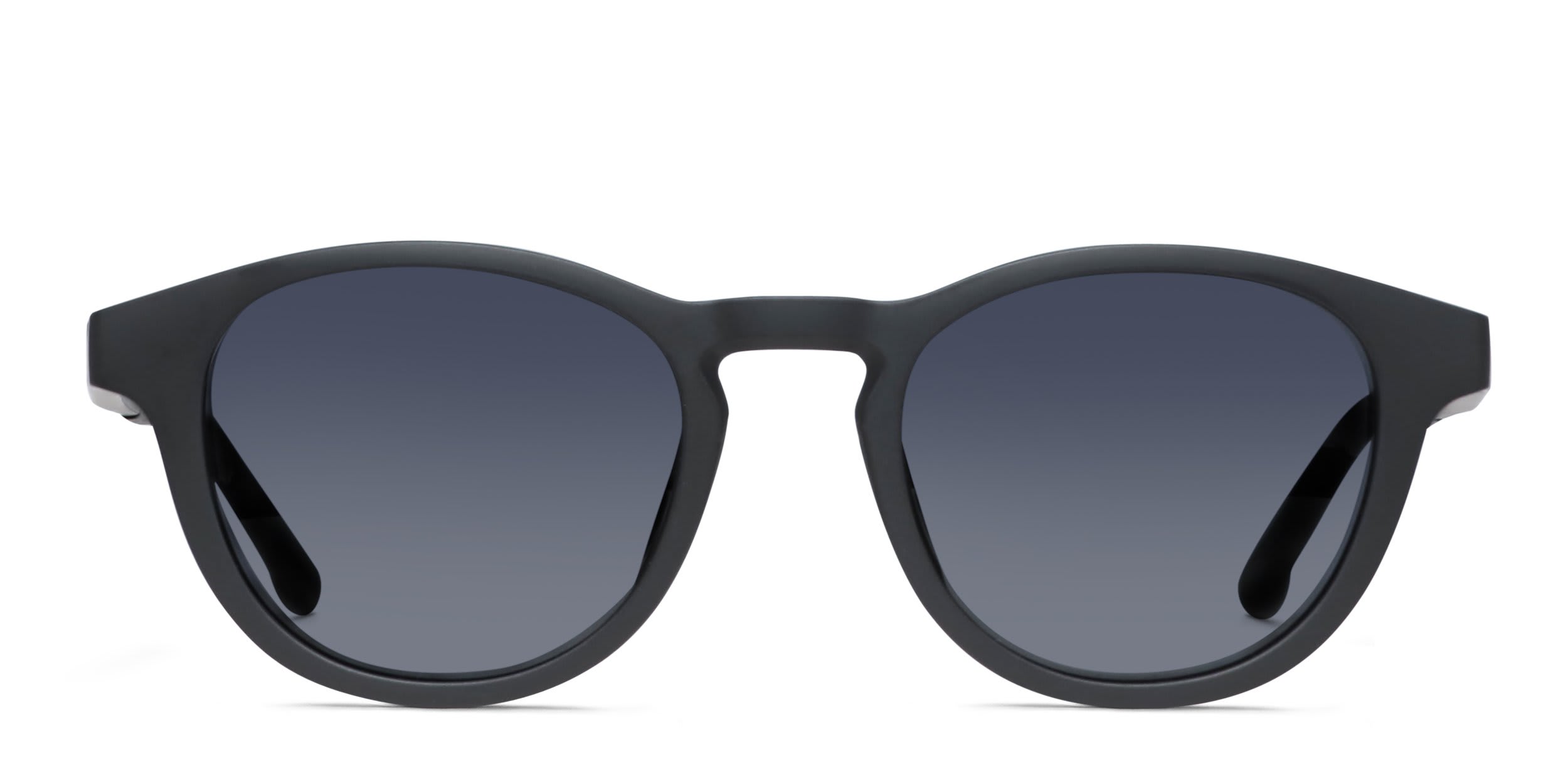 Revel Kenningham Matte Black glasses - Matte Black - Frontal View