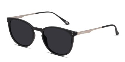 Ottoto Weston Black glasses - Black - Angle View