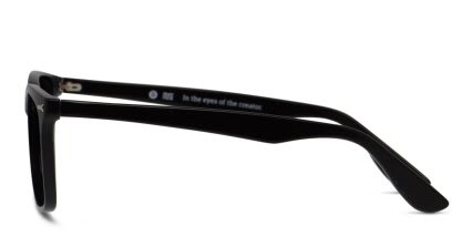 Muse Gilford Shiny Black glasses - Shiny Black - Side View