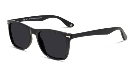 Muse Gilford Shiny Black glasses - Shiny Black - Angle View