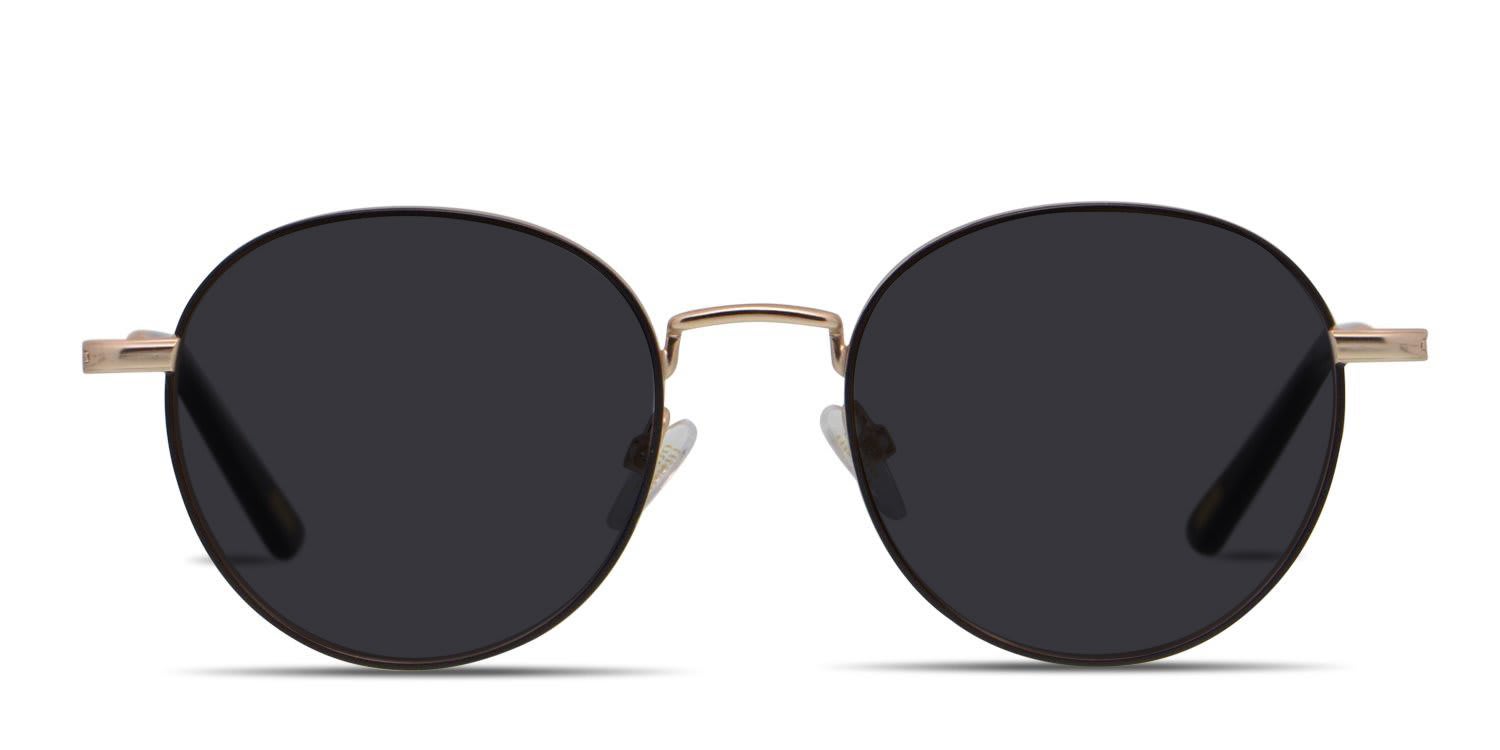 Ottoto Atrium Black/Gold glasses - Black / Gold - Frontal View