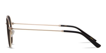 Ottoto Atrium Black/Gold glasses - Black / Gold - Side View