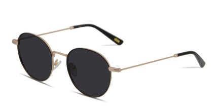 Ottoto Atrium Black/Gold glasses - Black / Gold - Angle View