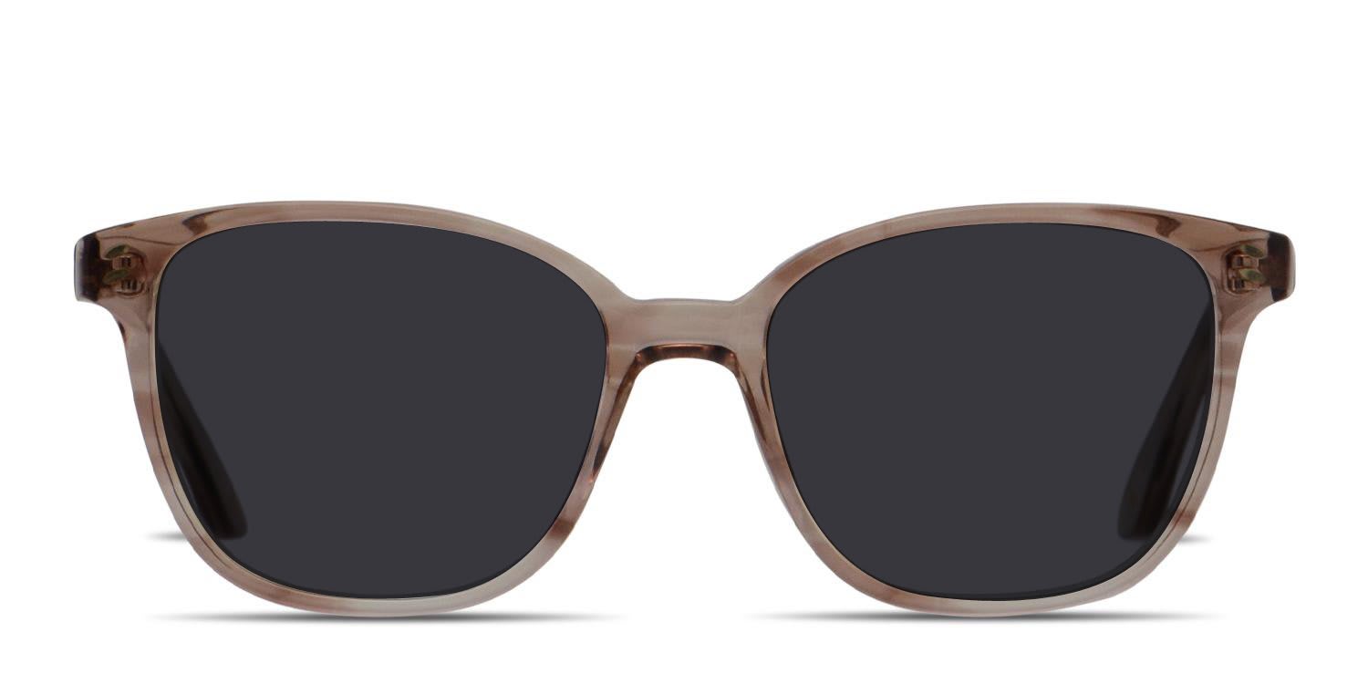 Amelia E. Chardonnay Beige, Clear glasses - Clear / Beige - Frontal View