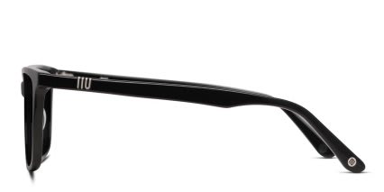 Muse Jojo Shiny Black glasses - Shiny Black - Side View