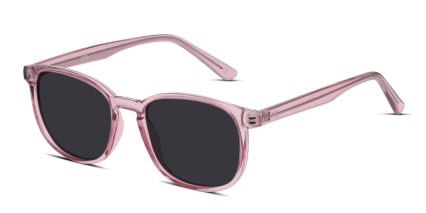 Muse Campbell Pink, Clear glasses - Clear / Pink - Angle View