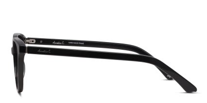 Amelia E. Eve Shiny Black glasses - Shiny Black - Side View