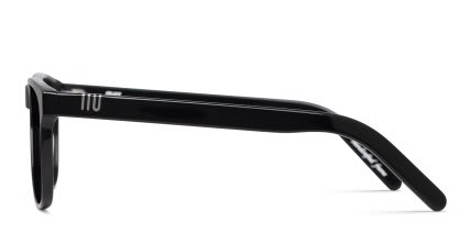 Muse Range Shiny Black glasses - Shiny Black - Side View