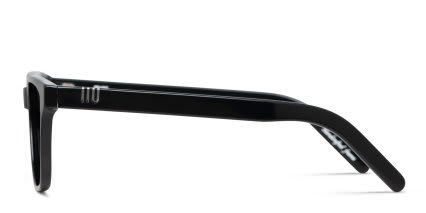 Muse Sweep Shiny Black glasses - Shiny Black - Side View