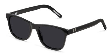 Muse Sweep Shiny Black glasses - Shiny Black - Angle View