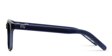 Muse Sweep Blue glasses - Blue - Side View