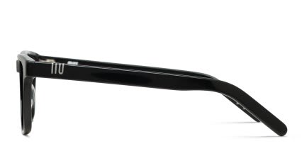 Muse Seascape Shiny Black glasses - Shiny Black - Side View