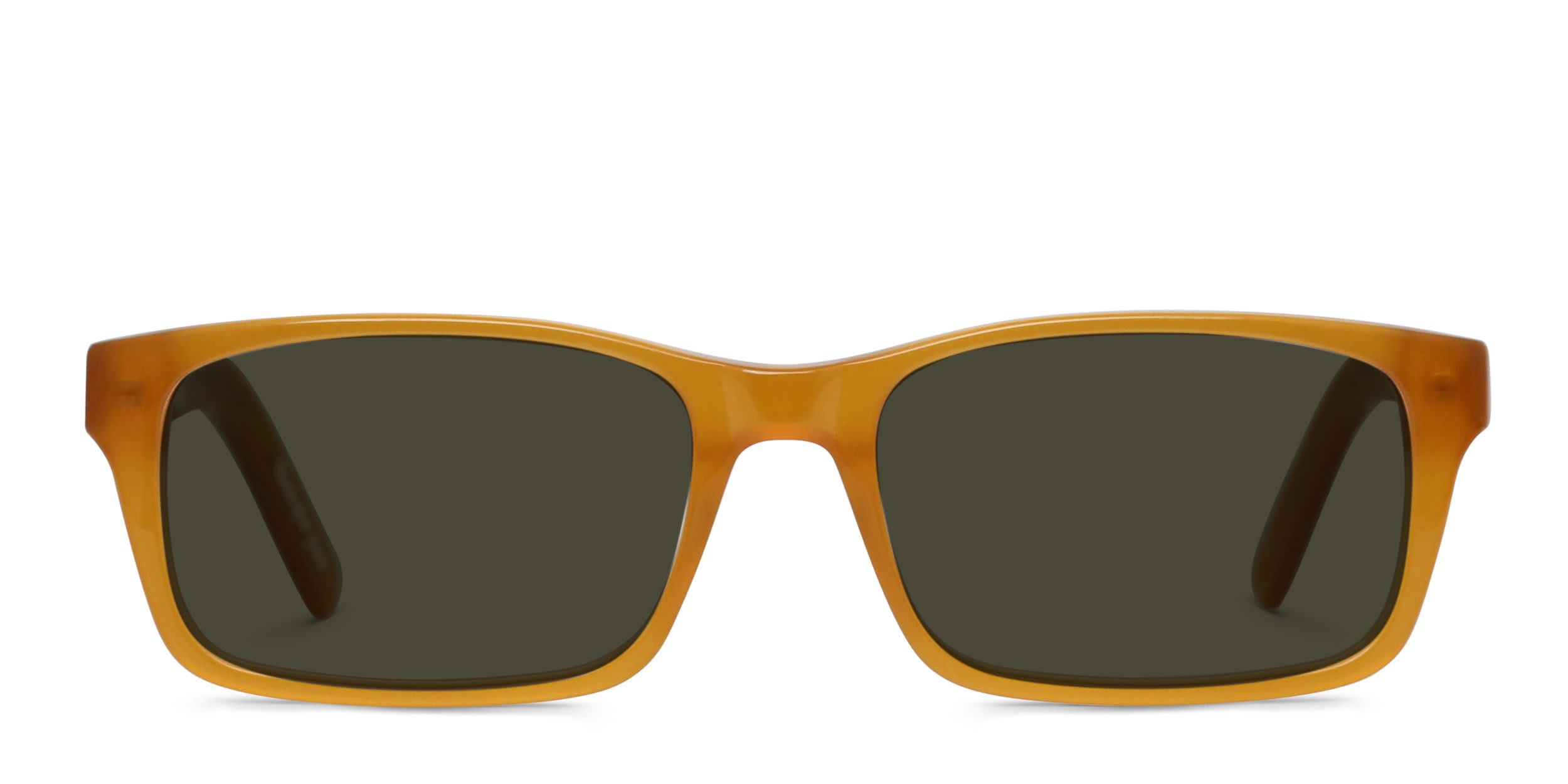 Muse Broadview Orange glasses - Orange - Frontal View