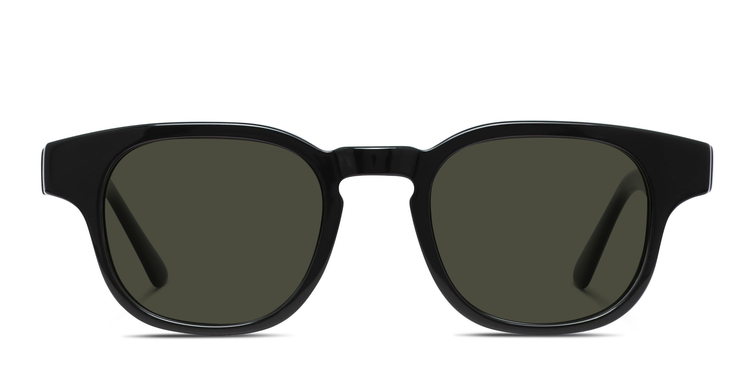 Muse Launch Shiny Black glasses - Shiny Black - Frontal View