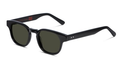 Muse Launch Shiny Black glasses - Shiny Black - Angle View