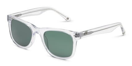 Muse M Classic Clear, Green glasses - Clear / Green - Angle View