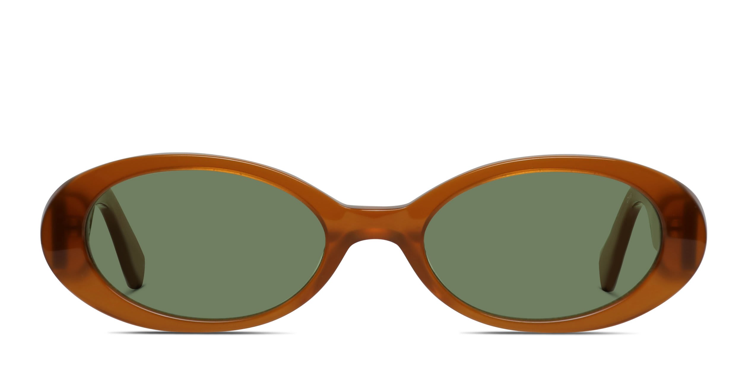 Muse Cold Brew Orange glasses - Orange - Frontal View