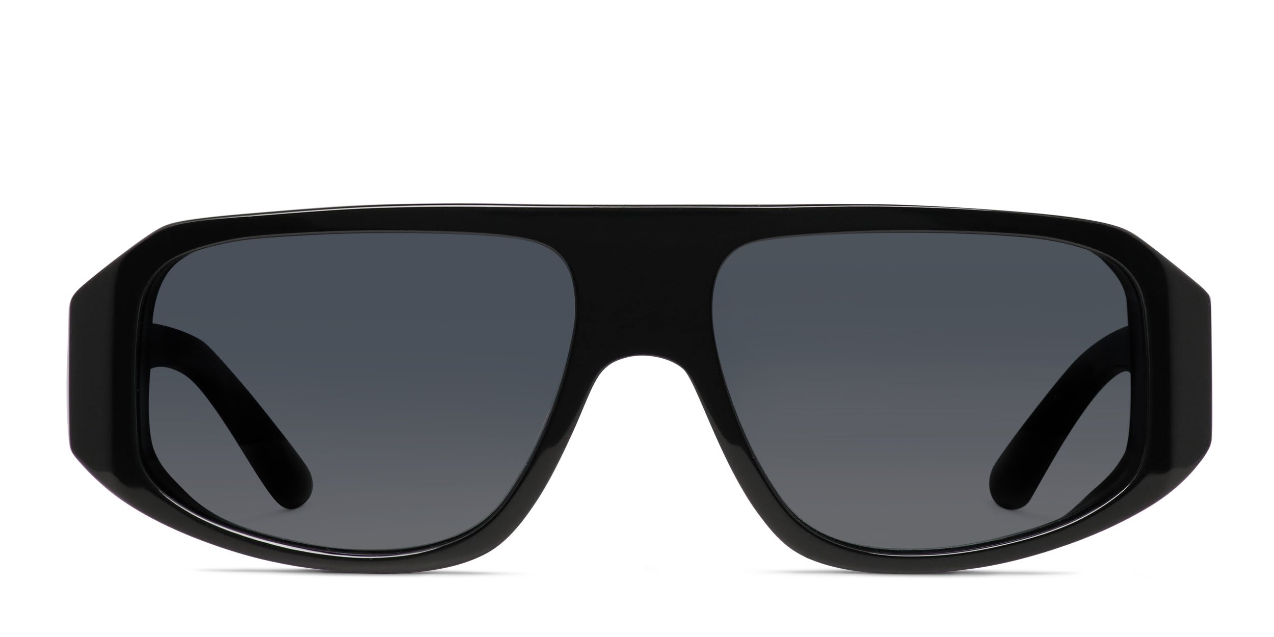 Muse Ridley Shiny Black glasses - Shiny Black - Frontal View