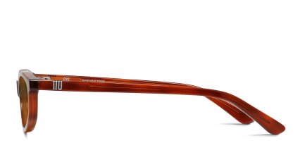Muse Monroe Brown, Tortoise glasses - Brown / Tortoise - Side View