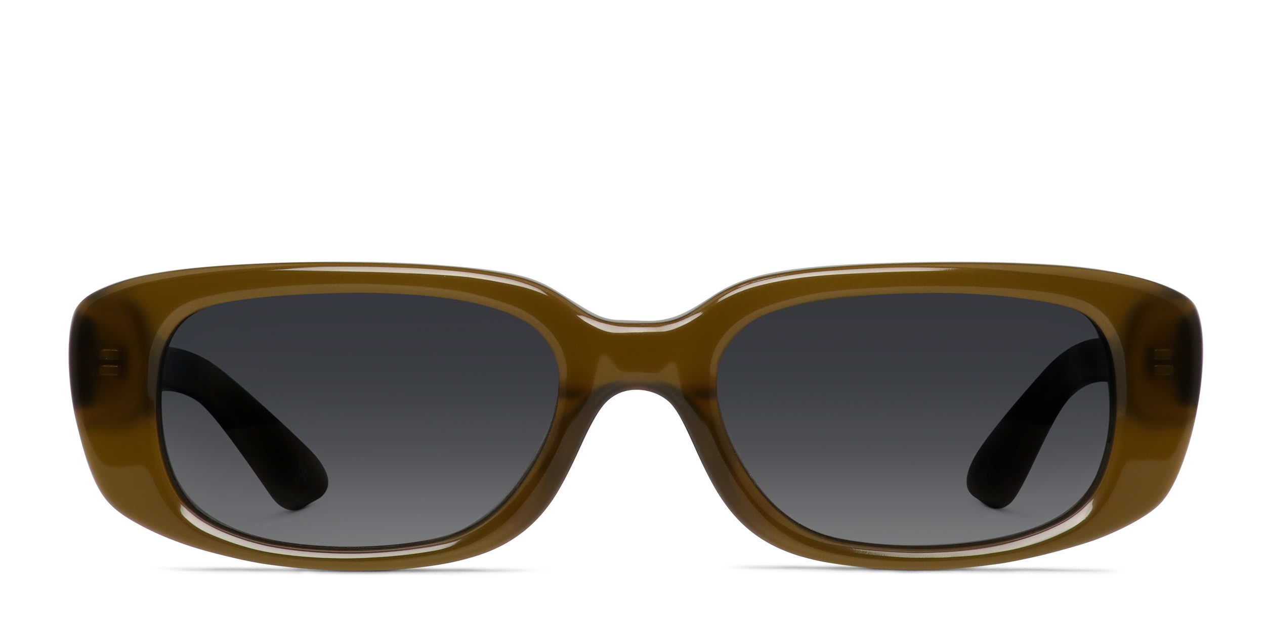 Amelia E. Hadlee Green glasses - Green - Frontal View