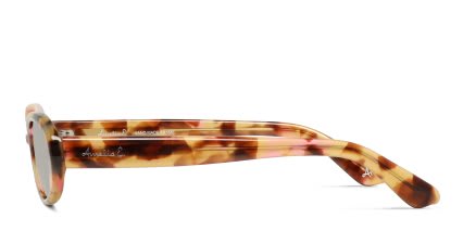 Amelia E. Raelynn Tortoise, Pink glasses - Tortoise / Pink - Side View