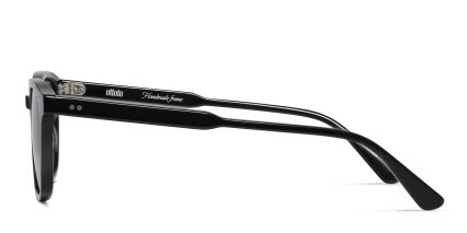 Ottoto Cabo Verde Shiny Black glasses - Shiny Black - Side View