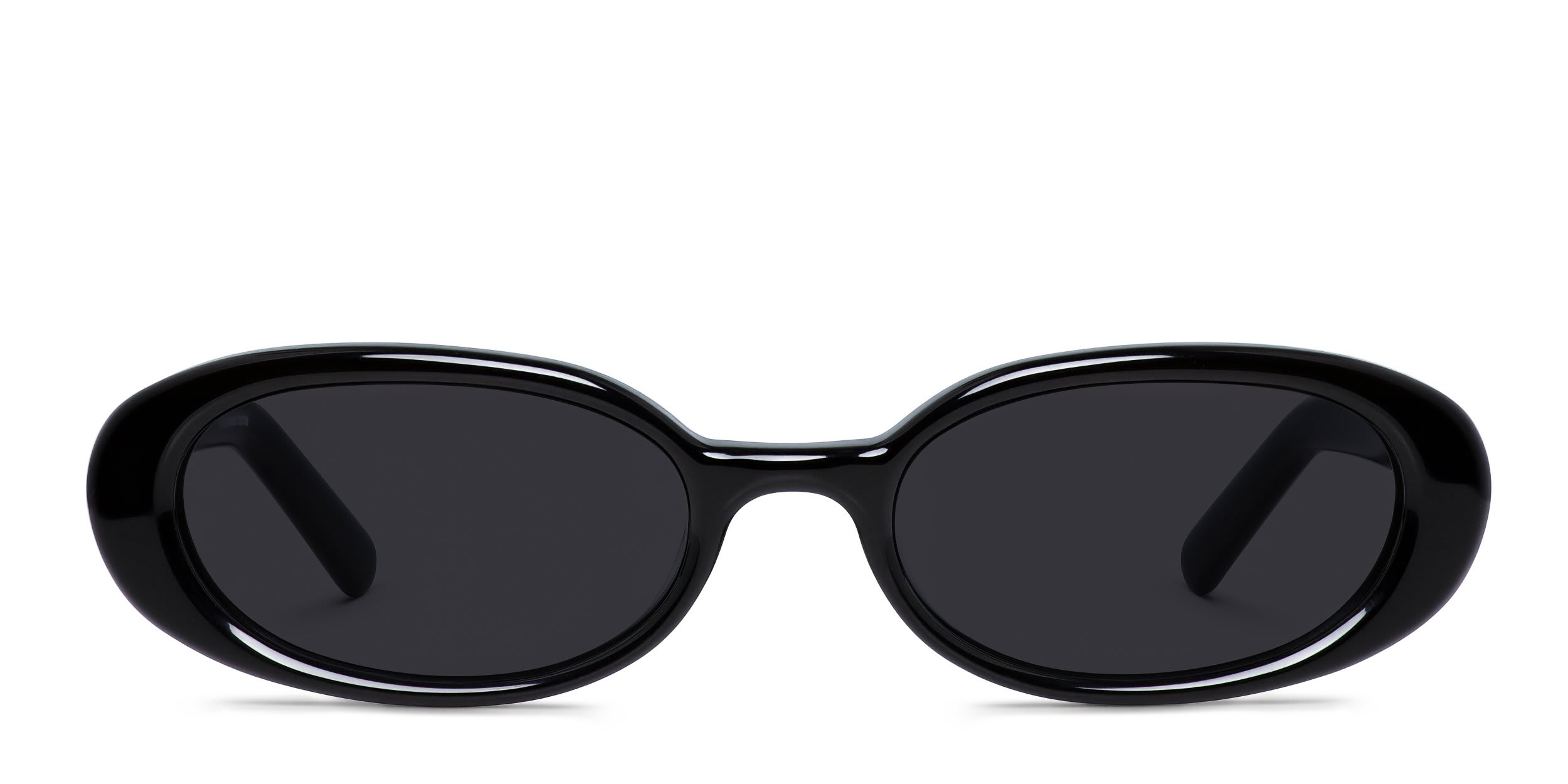 BONBONWHIMS x GlassesUSA.com LOL xD Shiny Black glasses - Shiny Black - Frontal View