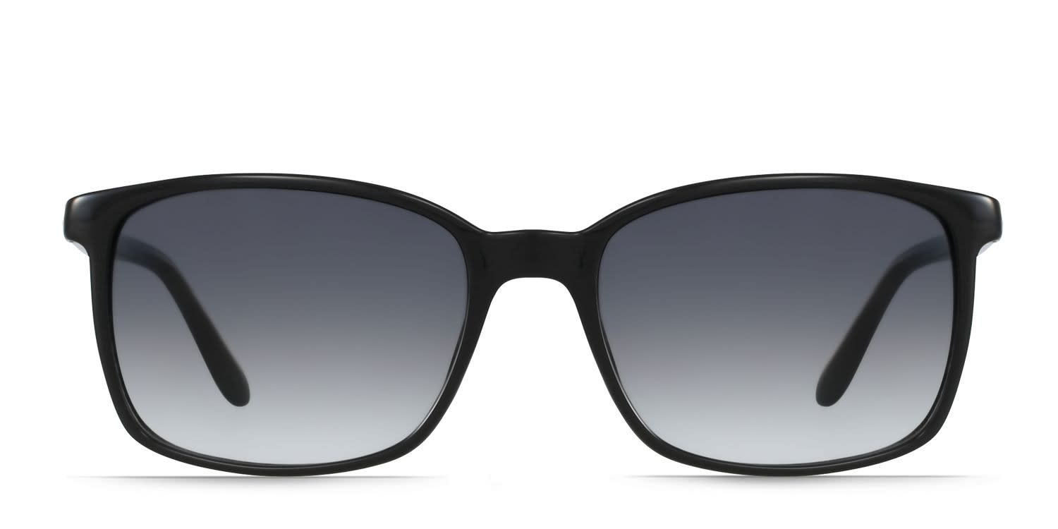 Oasis Black Square Full Frame sunglasses - front