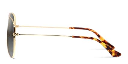 Ottoto Magnus Gold glasses - Gold - Side View