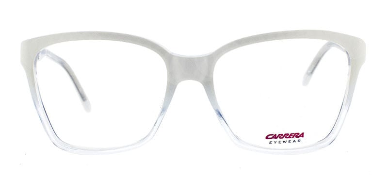 Carrera CA6160 White w/Clear NA Wayframe Full Frame sunglasses - front