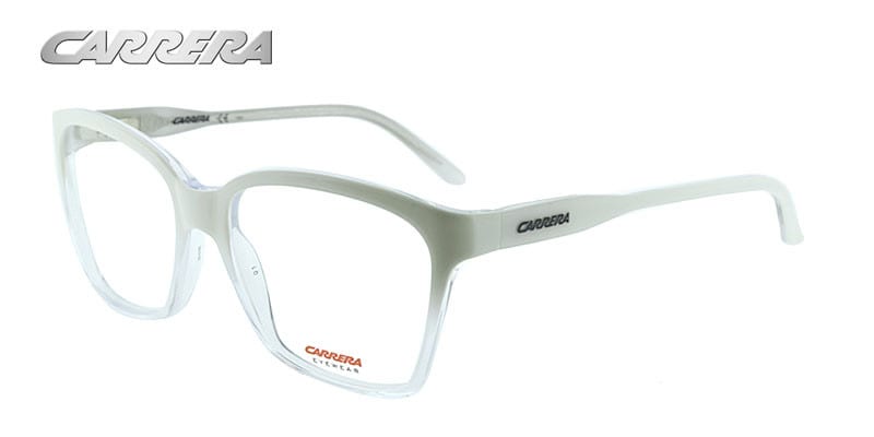 Carrera CA6160 White w/Clear NA