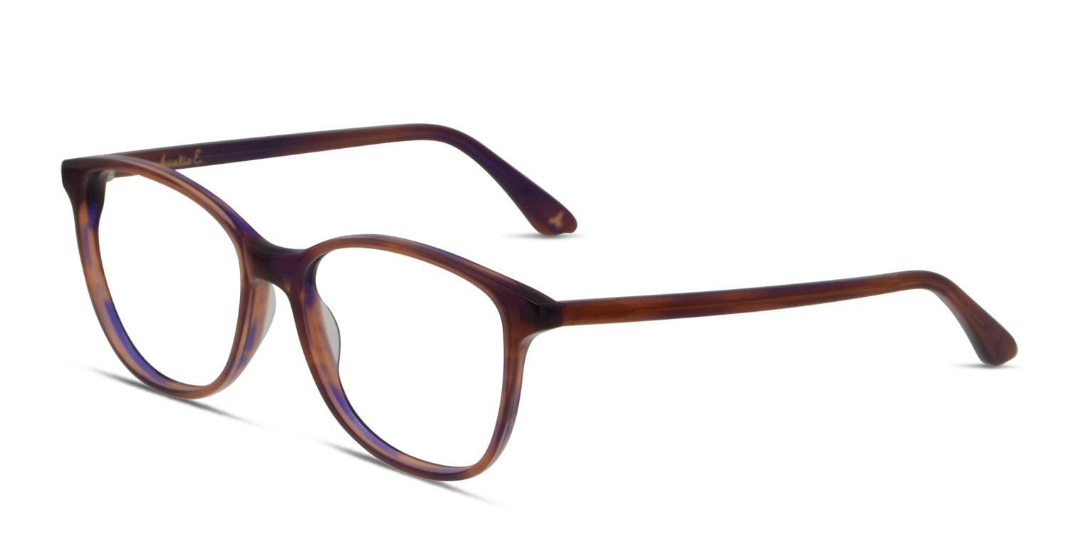 Barbara Purple Tortoise w/Brown