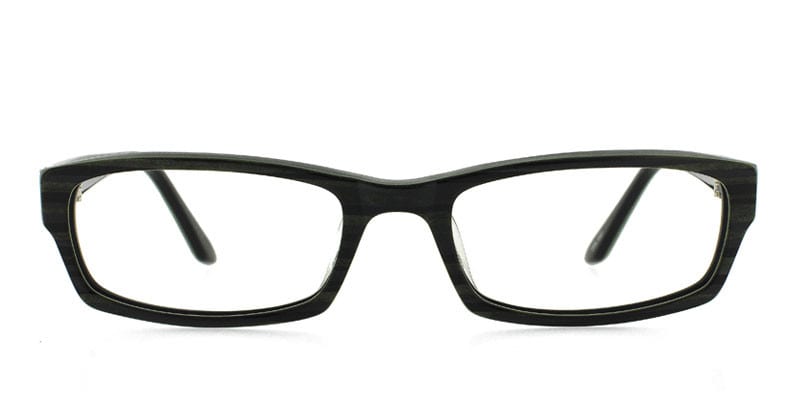 OGI 3059 Pearl Green w/Black Rectangle Full Frame eyeglasses - front