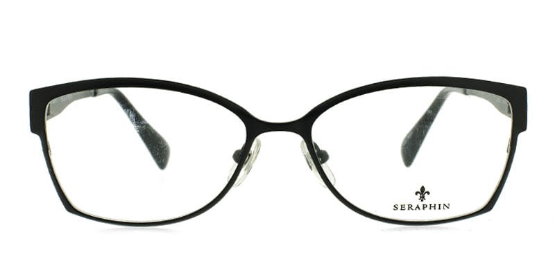 Seraphin Laurel Black NA Wayframe, Cat Eye Full Frame sunglasses - front