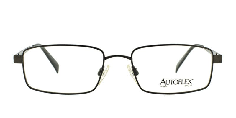 AutoFlex 404UC Black Chrome NA Rectangle Full Frame sunglasses - front