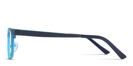 Lee Navy Blue glasses - Blue - Side View
