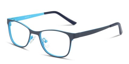 Lee Navy Blue glasses - Blue - Angle View