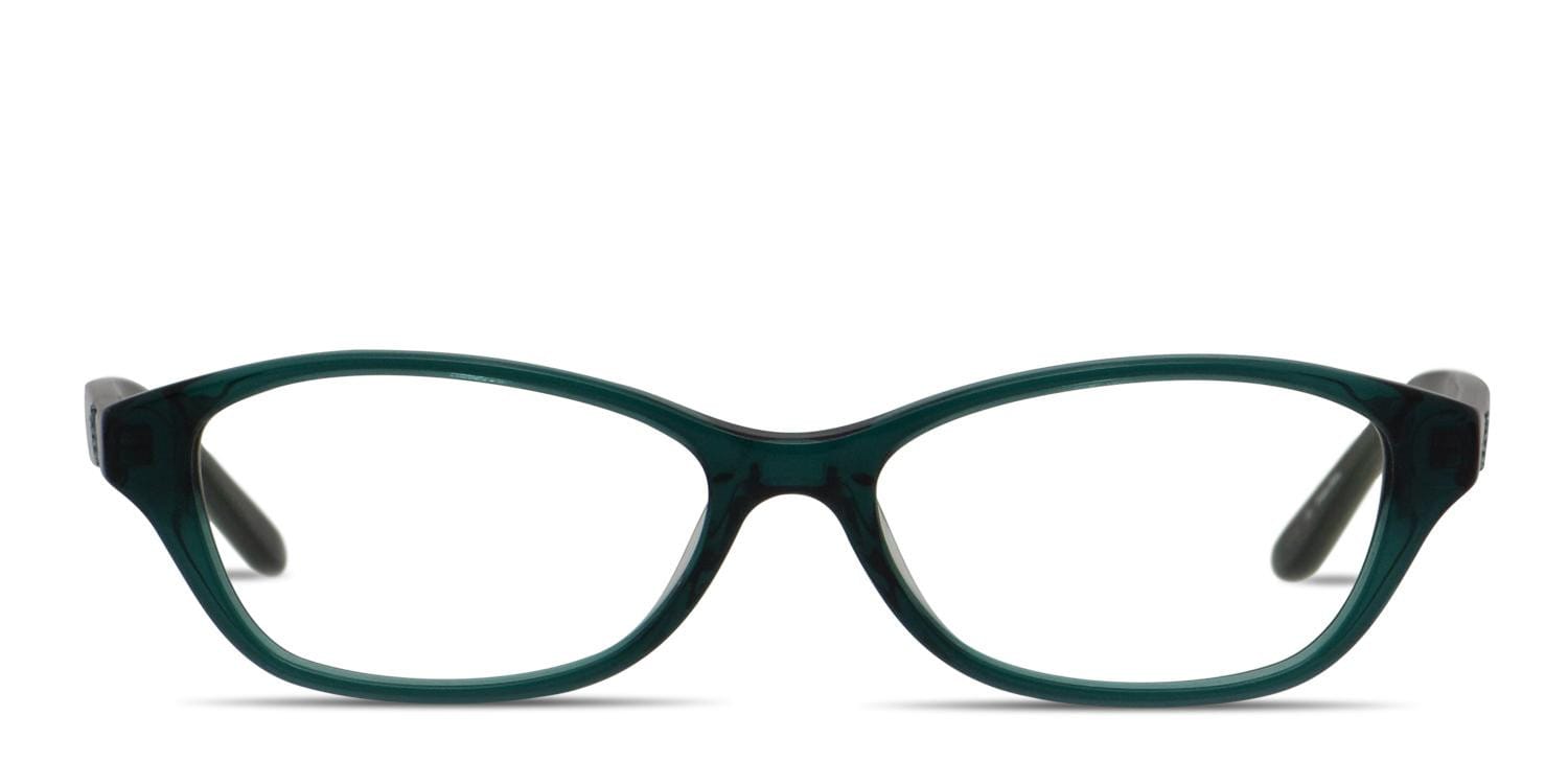 Guess GU2417 Green Geometric Full Frame eyeglasses - front