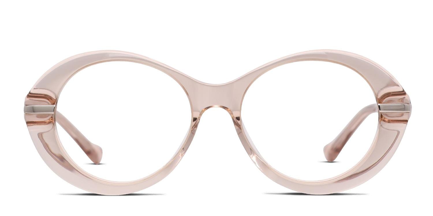 Karen Walker Cindy Pink/Clear Prescription Eyeglasses