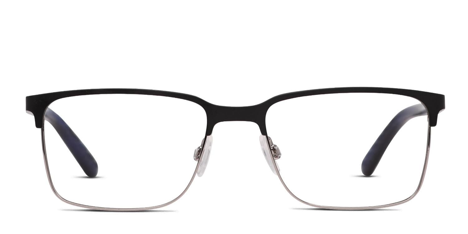 Dragon DR2015 Black, Silver glasses - Black / Silver - Frontal View