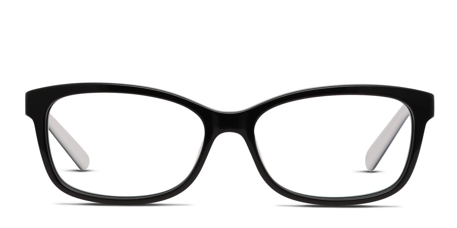Kate Spade Angelisa Black/White glasses - Black / White - Frontal View