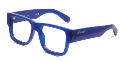 Off-White Style 40 Blue glasses - Blue - Angle View