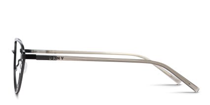 DKNY DK3005 Shiny Black glasses - Shiny Black - Side View