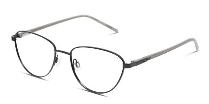 DKNY DK3005 Shiny Black glasses - Shiny Black - Angle View