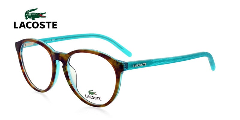 Lacoste L2648 Clear Tortoise w/Aqua NA