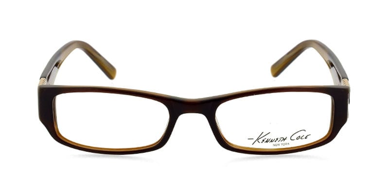 Kenneth Cole KC154 Brown NA Rectangle Full Frame sunglasses - front