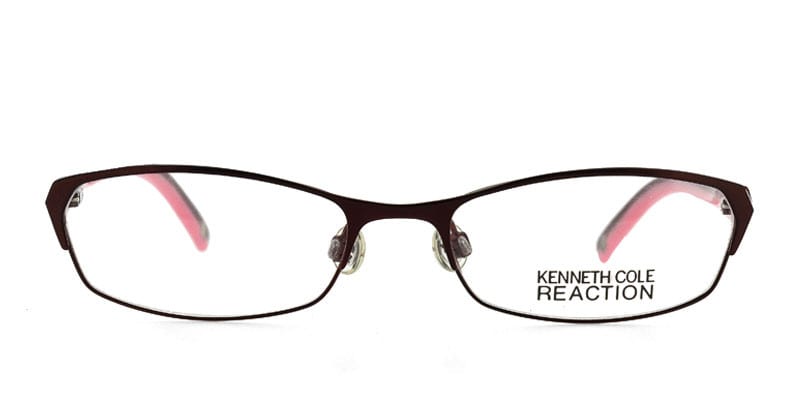 Kenneth Cole KC664 Red w/Pink NA Rectangle Full Frame sunglasses - front